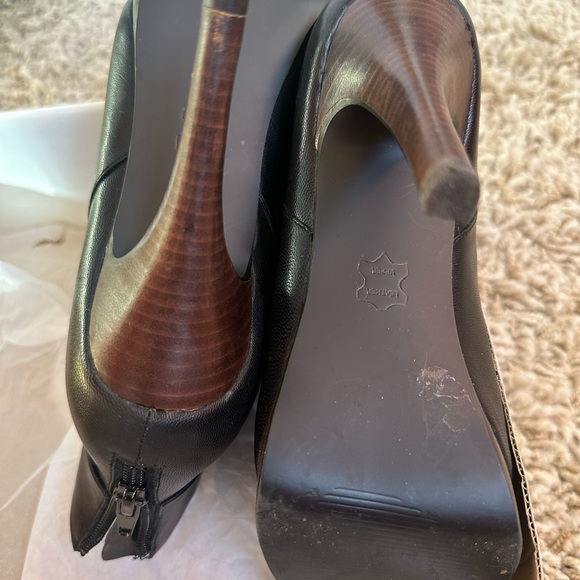 Steve Madden leather cuff boots booties - Picture 4 of 5